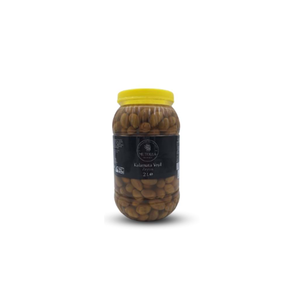 El Yapımı Kalamata Yeşil Zeytin - 2Kg