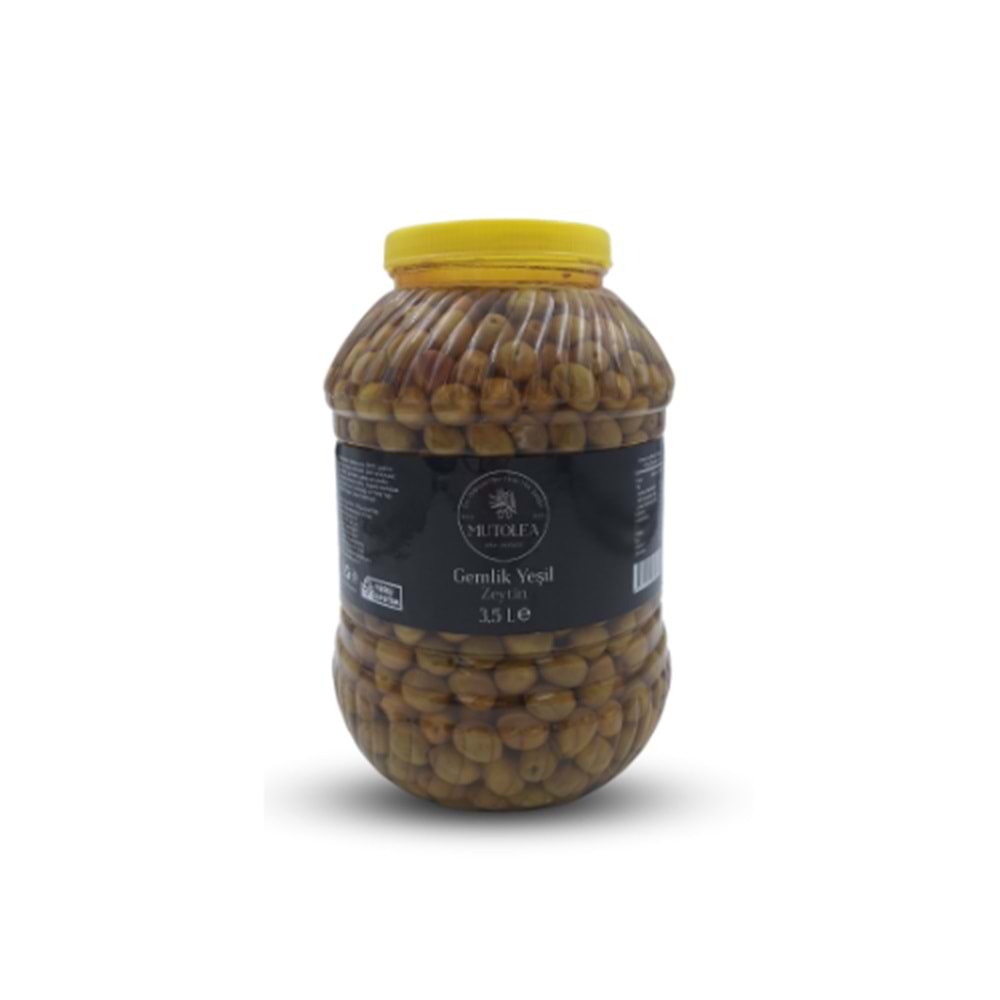 El Yapımı Gemlik Yeşil Zeytin - 3,5Kg