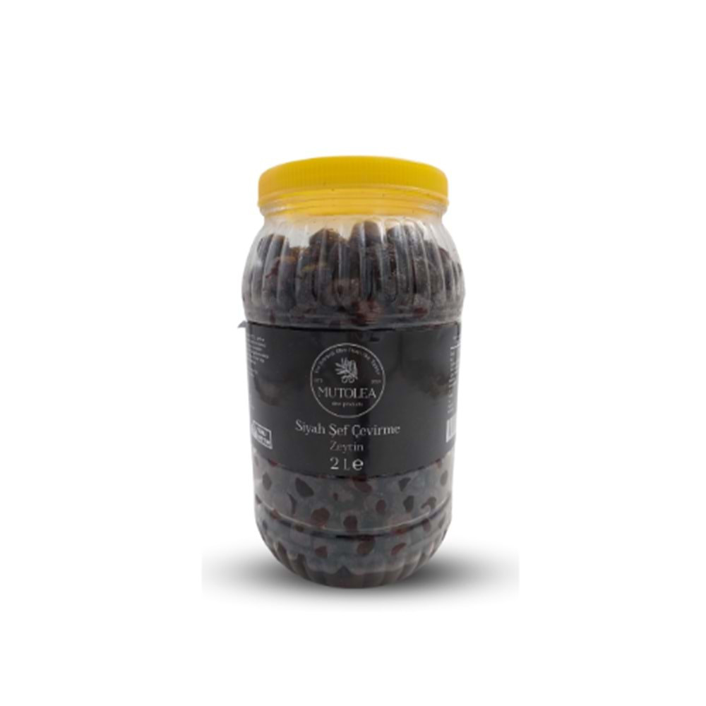 Siyah Şef Çevirme Zeytin - 2Kg