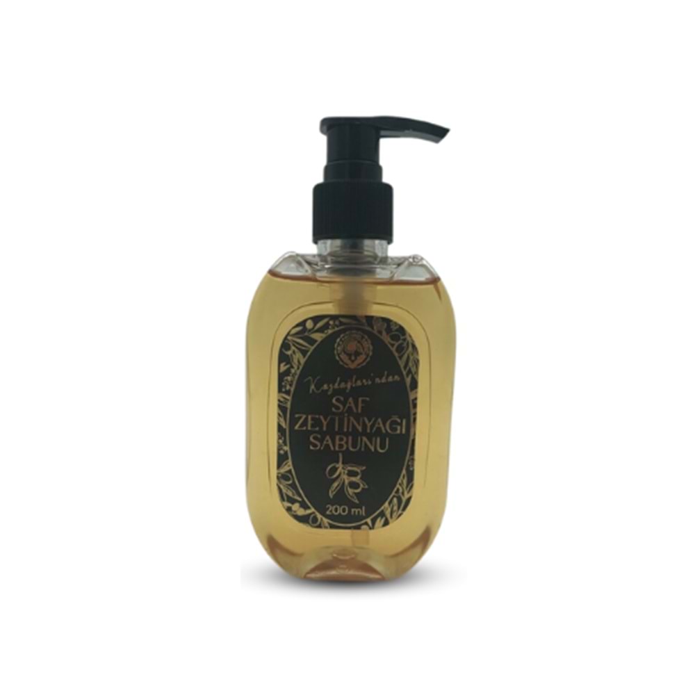 Saf Zeytinyağı Özlü Sıvı Sabun - 200mL