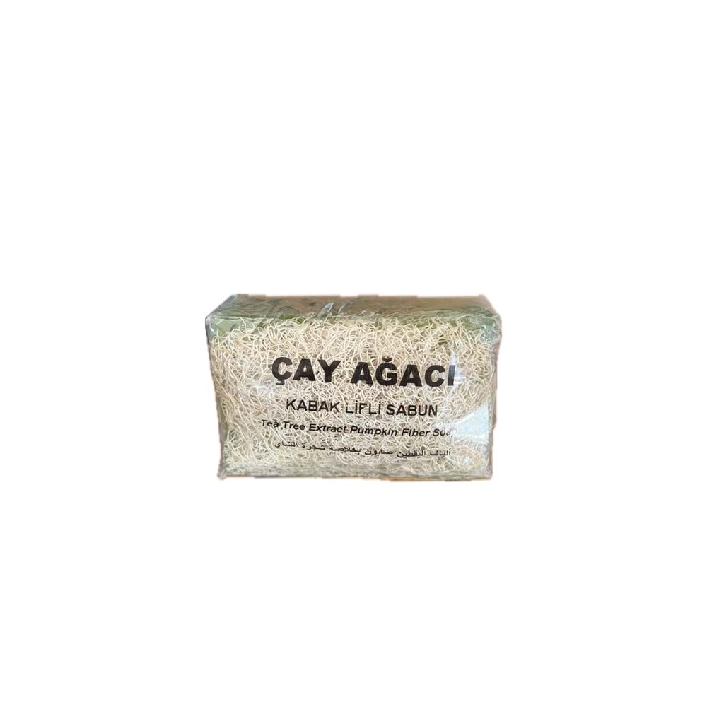 kabak lifli çay ağacı sabunu