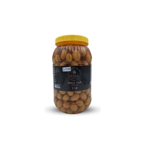 El Yapımı Domat Yeşil Zeytin - 2Kg