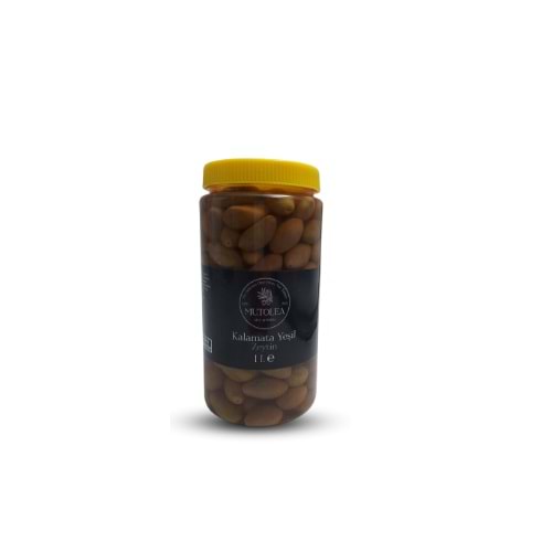 El Yapımı Kalamata Yeşil Zeytin - 1Kg