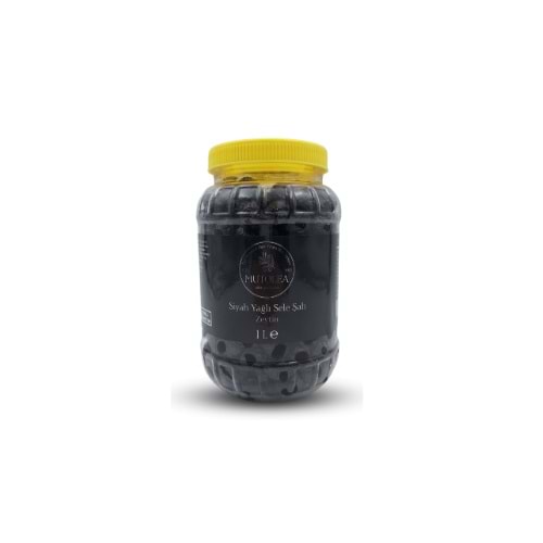 Siyah Yağlı Sele Şah Zeytin - 1Kg