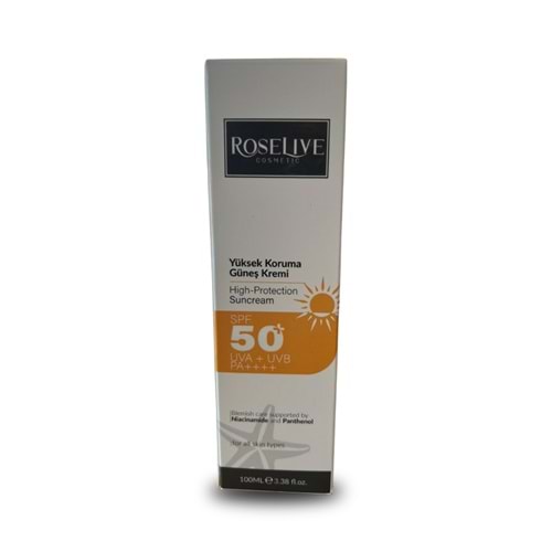 Rolesive Yüksek Koruma Güneş Kremi - 100mL