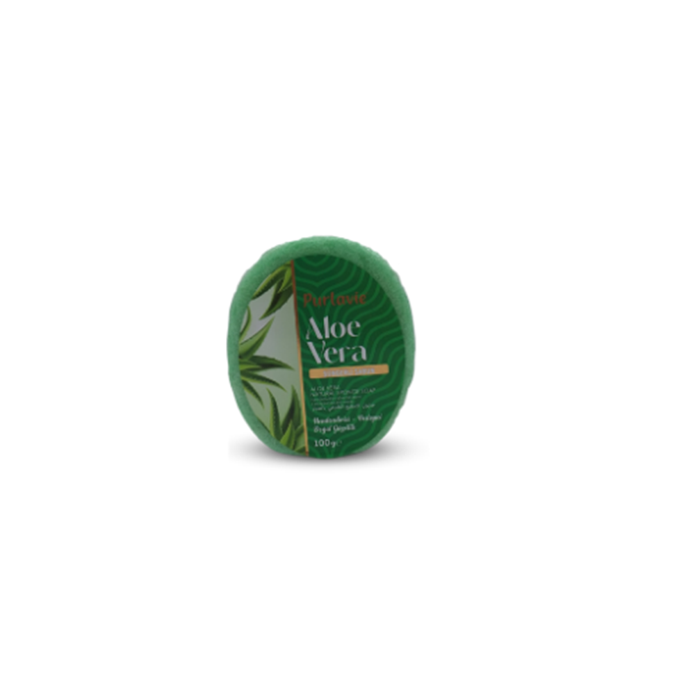 Aloe Vera Özlü Süngerli Sabun
